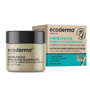 Kem dưỡng ẩm Ecoderma CREMA FACIAL hidratante matificante