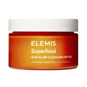 Sữa rửa mặt Elemis SUPERFOOD aha glow cleansing butter