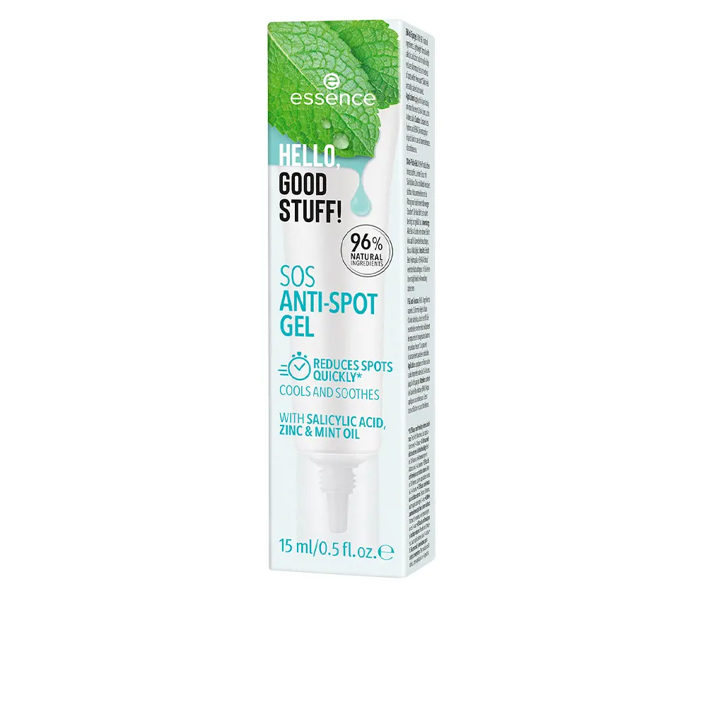 Essence HELLO, GOOD STUFF! SOS gel antiespinillas 4 Sữa rửa mặt Essence HELLO, GOOD STUFF! SOS gel antiespinillas
