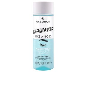 Lớp trang điểm tẩy trang trang điểm Essence REMOVE LIKE A BOSS desmaquillante de ojos waterproof