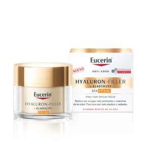 Kem dưỡng ẩm chống lão hóa và điều trị chống nhăn Eucerin HYALURON FILLER + elasticity día SPF30