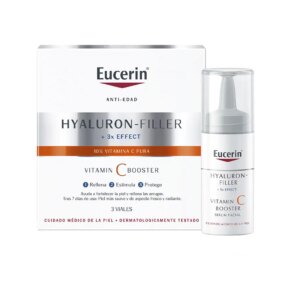 Kem dưỡng ẩm Eucerin HYALURON-FILLER vitamina C booster ampollas