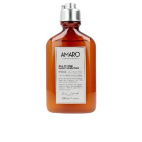 Chăm sóc râu Farmavita AMARO all in one daily shampoo nº1924 hair/beard/body