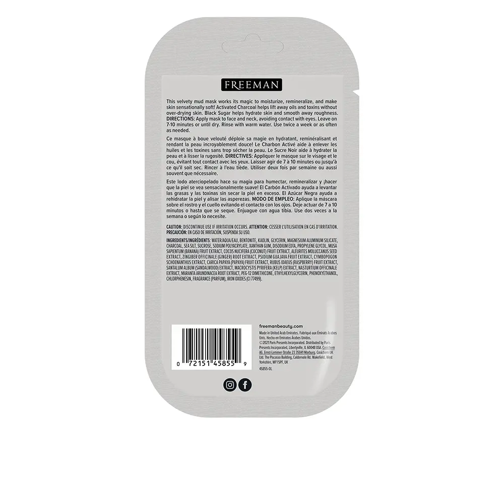 Freeman DEEP CLEANSING mud mask 2 DEEP CLEANSING mud mask Mặt nạ chính hãng Freeman