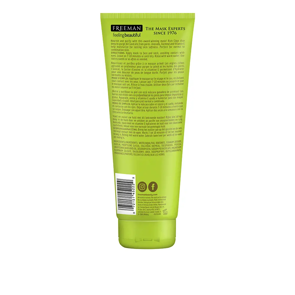 Freeman PURIFYING clay mask 2 PURIFYING clay mask Mặt nạ chính hãng Freeman