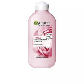 Sữa rửa mặt Garnier SKINACTIVE AGUA DE ROSAS leche limpiadora