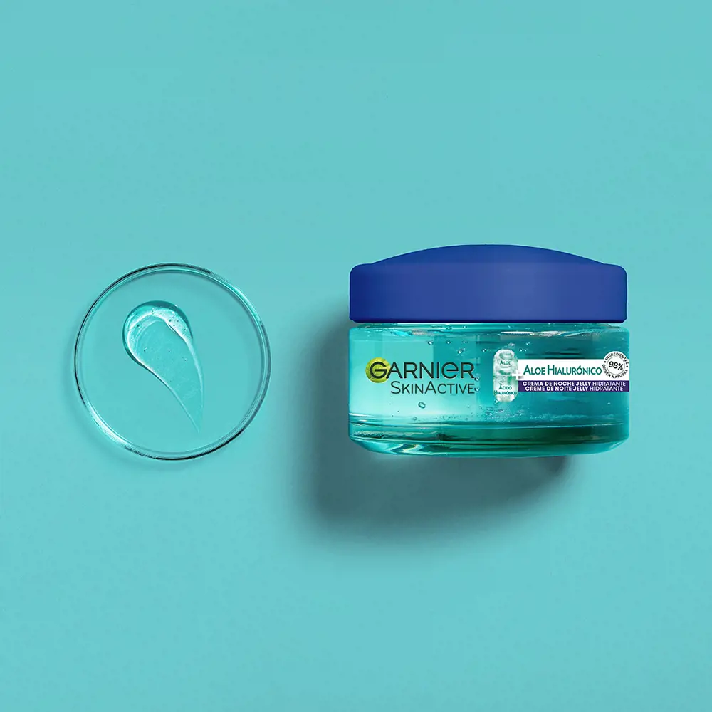 Garnier SKINACTIVE ALOE HIALURÓNICO crema de noche 2 SKINACTIVE ALOE HIALURÓNICO crema de noche Kem dưỡng ẩm chính hãng Garnier