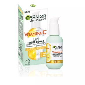 Kem điều trị mụn Garnier SKINACTIVE VITAMINA C crema sérum SPF25
