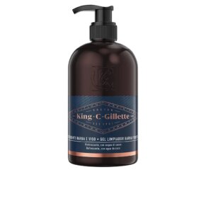 Chăm sóc râu Gillette GILLETTE KING beard & face wash gel