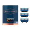 Gillette GILLETTE KING shave & edging razor blades x 3 cartrid... 6 Lưỡi dao cạo Gillette GILLETTE KING shave & edging razor blades x 3 cartrid...