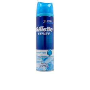 Bọt cạo râu Gillette SERIES gel afeitar sensitive cool