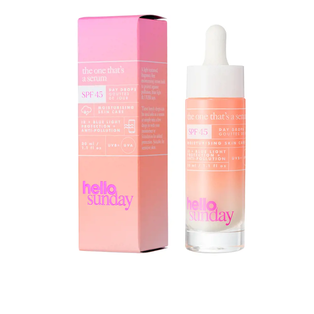 Hello Sunday THE ONE THAT’S A SERUM face drops SPF45 2 THE ONE THAT’S A SERUM face drops SPF45 Kem dưỡng ẩm chính hãng Hello Sunday