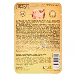 GOLD tissue eyes patches extra firmness Kem đường viền mắt chính hãng Iroha Nature