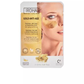 Kem đường viền mắt Iroha Nature GOLD tissue eyes patches extra firmness
