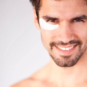 Iroha Nature MEN EYE hydrogel patches anti-fatigue vit complex Quầng thâm, túi mắt và kem dưới mắt