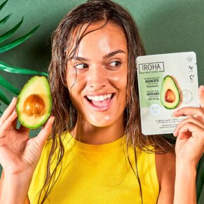 Iroha Nature NATURE MASK avocado + hyaluronic acid Mặt nạ