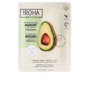 Mặt nạ Iroha Nature NATURE MASK avocado + hyaluronic acid