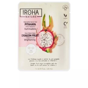 Mặt nạ Iroha Nature NATURE MASK dragon fruit + hyaluronic acid