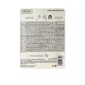 NATURE MASK noni + hyaluronic acid Mặt nạ chính hãng Iroha Nature