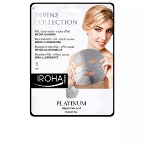 Mặt nạ Iroha Nature PLATINUM tissue hydra-glowing face mask
