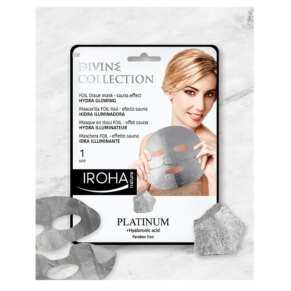 Mặt nạ Iroha Nature PLATINUM tissue hydra-glowing face mask