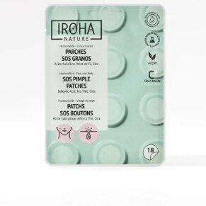 Kem điều trị mụn trứng cá & loại bỏ đầu đen Iroha Nature SOS pimple patches