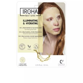 Mặt nạ Iroha Nature TISSUE MASK brightening vitamin C + HA