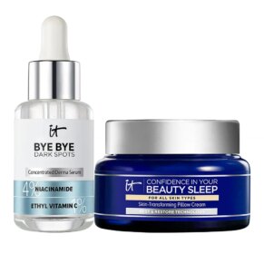 BEAUTIFUL TOGETHER GLOW-GETTER SET Kem chống lão hóa & điều trị chống nhăn chính hãng IT Cosmetics