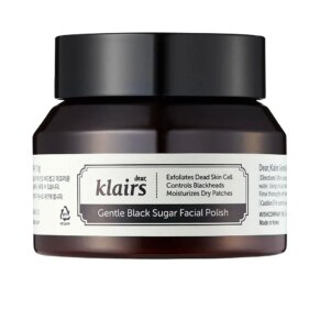 Tẩy tế bào chết da mặt Klairs GENTLE BLACK sugar facial polish