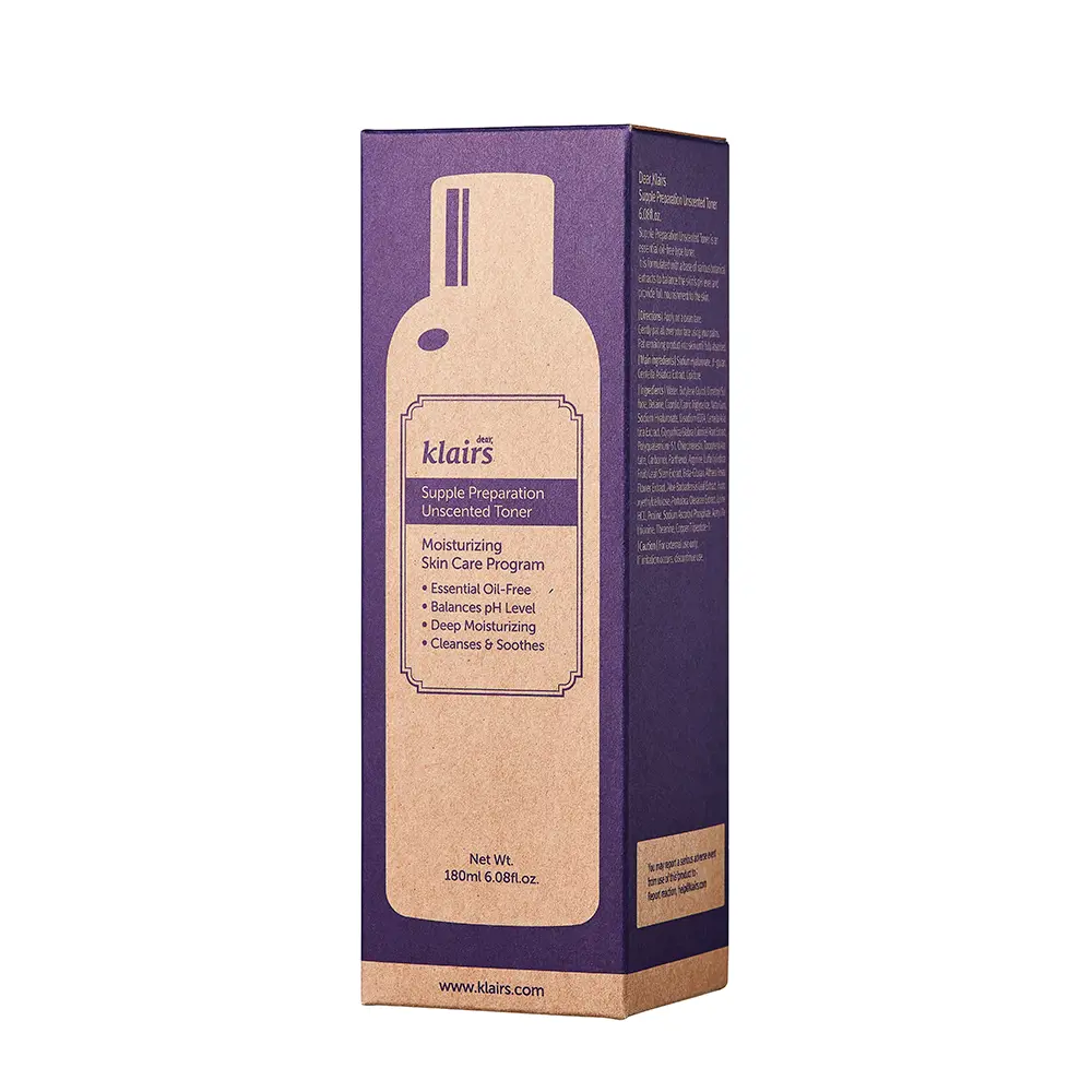 Klairs SUPPLE PREPARATION unscented toner 2 SUPPLE PREPARATION unscented toner Nước hoa hồng chính hãng Klairs