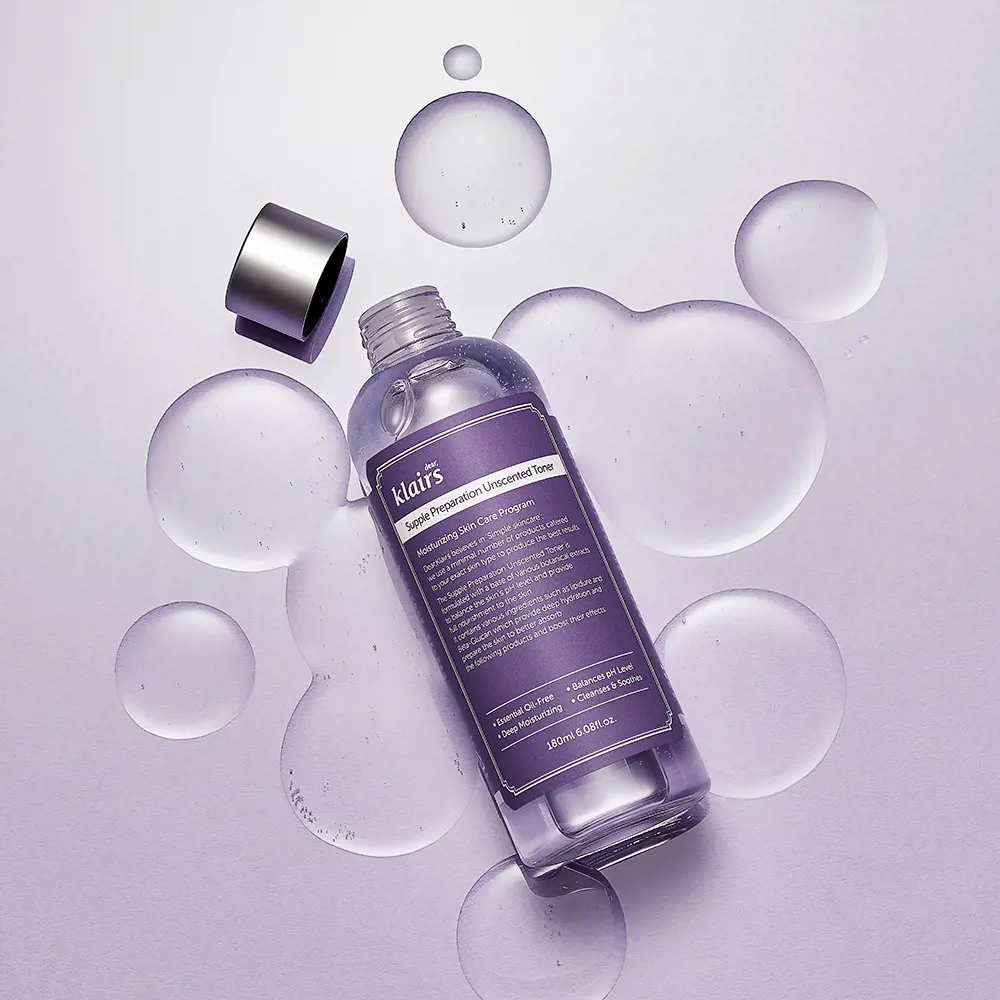 Klairs SUPPLE PREPARATION unscented toner 4 Nước hoa hồng Klairs SUPPLE PREPARATION unscented toner