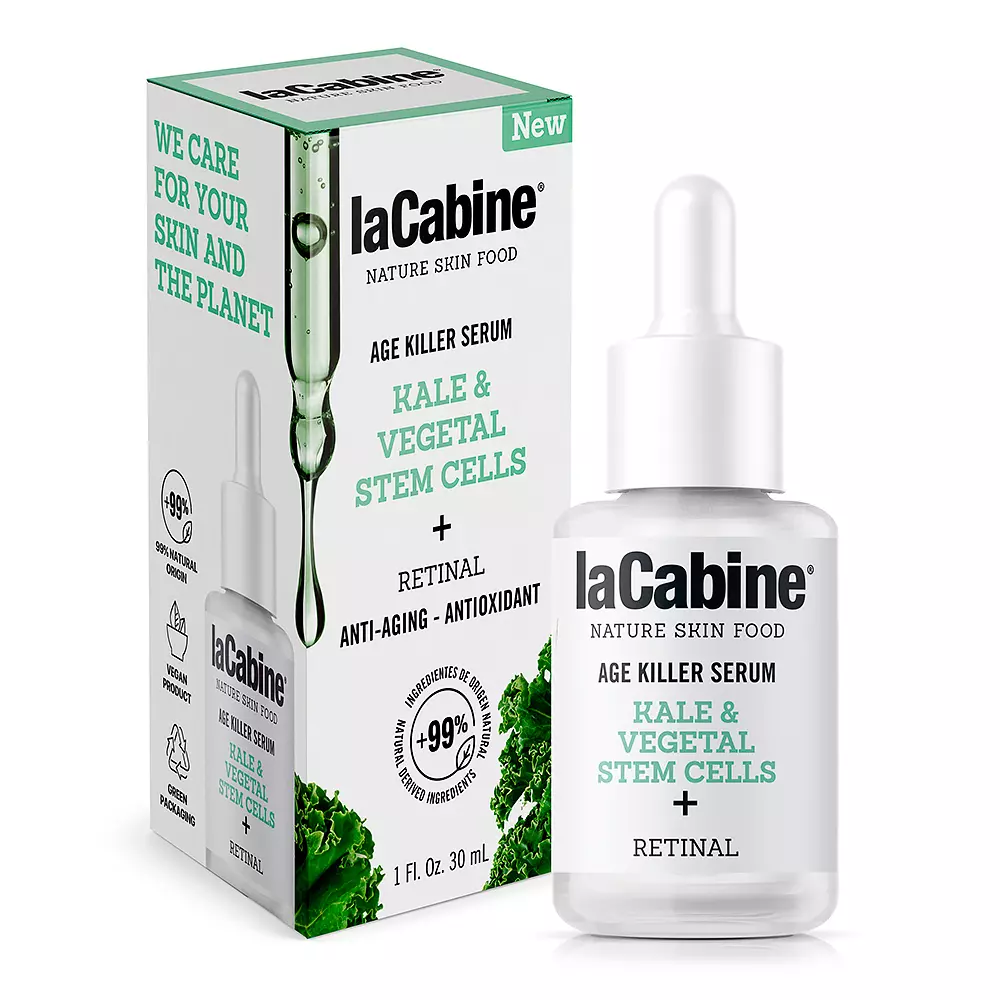 La Cabine NATURE SKIN FOOD age killer serum 2 NATURE SKIN FOOD age killer serum Kem chống lão hóa & điều trị chống nhăn chính hãng La Cabine