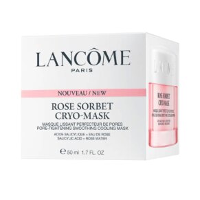 Lancôme CONFORT ROSE sorbet cryo-mask 6 Lancôme CONFORT ROSE sorbet cryo-mask Kem điều trị mụn trứng cá & loại bỏ mụn đầu đen