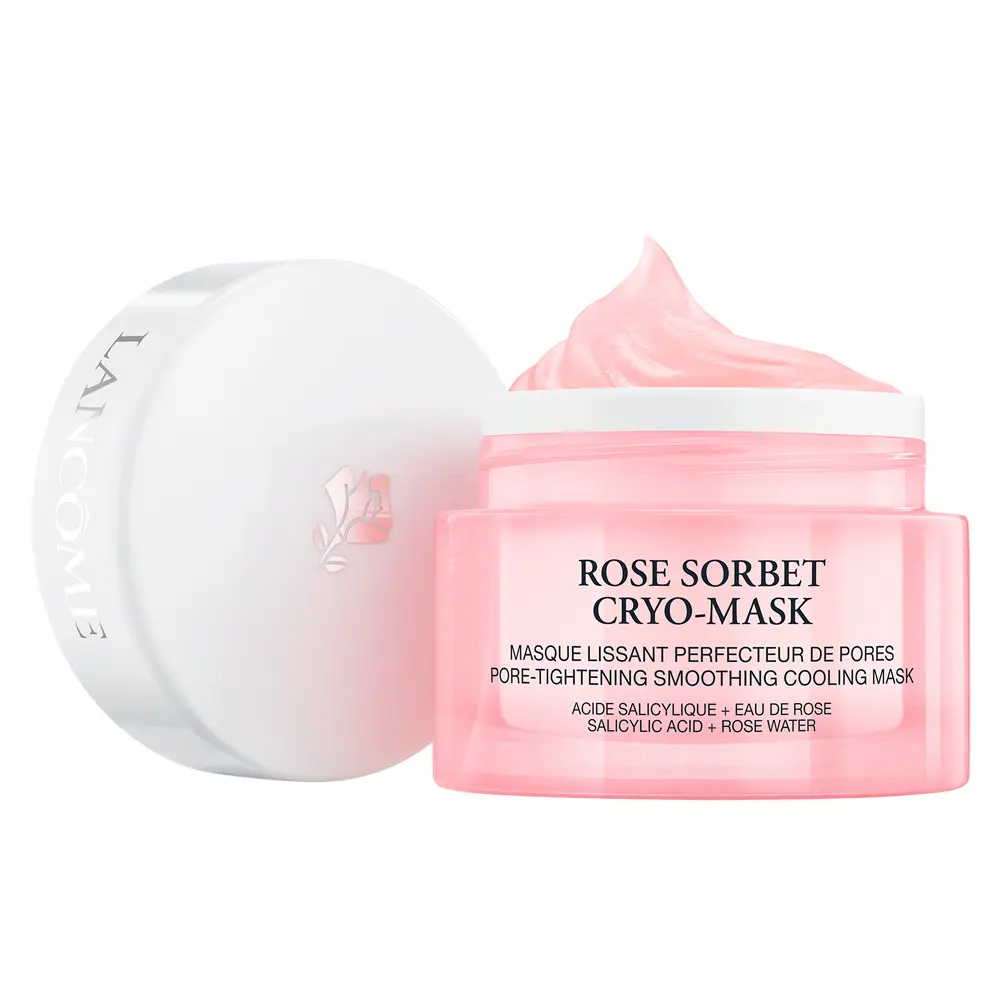 Lancôme CONFORT ROSE sorbet cryo-mask 4 Kem điều trị mụn trứng cá & loại bỏ mụn đầu đen Lancôme CONFORT ROSE sorbet cryo-mask