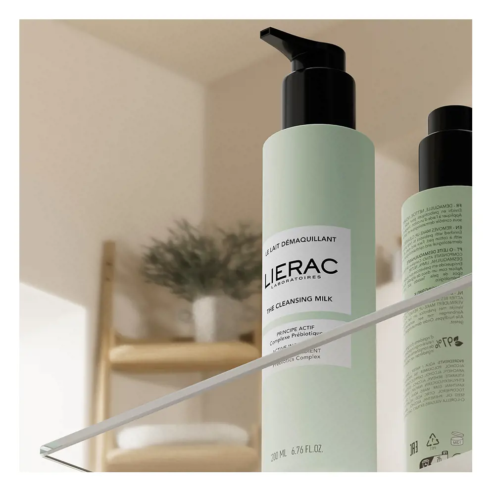 Lierac DESMAQUILLANTE leche micelar 3 Lierac DESMAQUILLANTE leche micelar Lớp trang điểm tẩy trang trang điểm