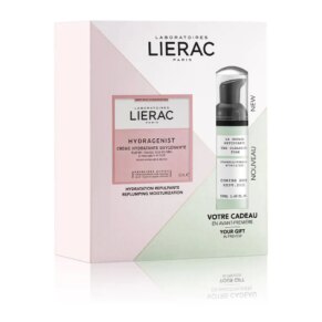 Kem dưỡng ẩm chống lão hóa và điều trị chống nhăn Lierac HYDRAGENIST CREMA SET