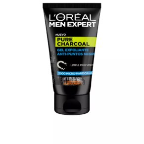Tẩy tế bào chết da mặt L'Oréal París MEN EXPERT pure charcoal gel exfoliante p.negros