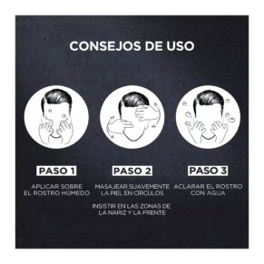 MEN EXPERT pure charcoal gel limpiador antigranos 3en... Kem dưỡng ẩm chính hãng L'Oréal París