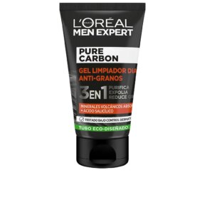 Kem dưỡng ẩm L'Oréal París MEN EXPERT pure charcoal gel limpiador antigranos 3en...