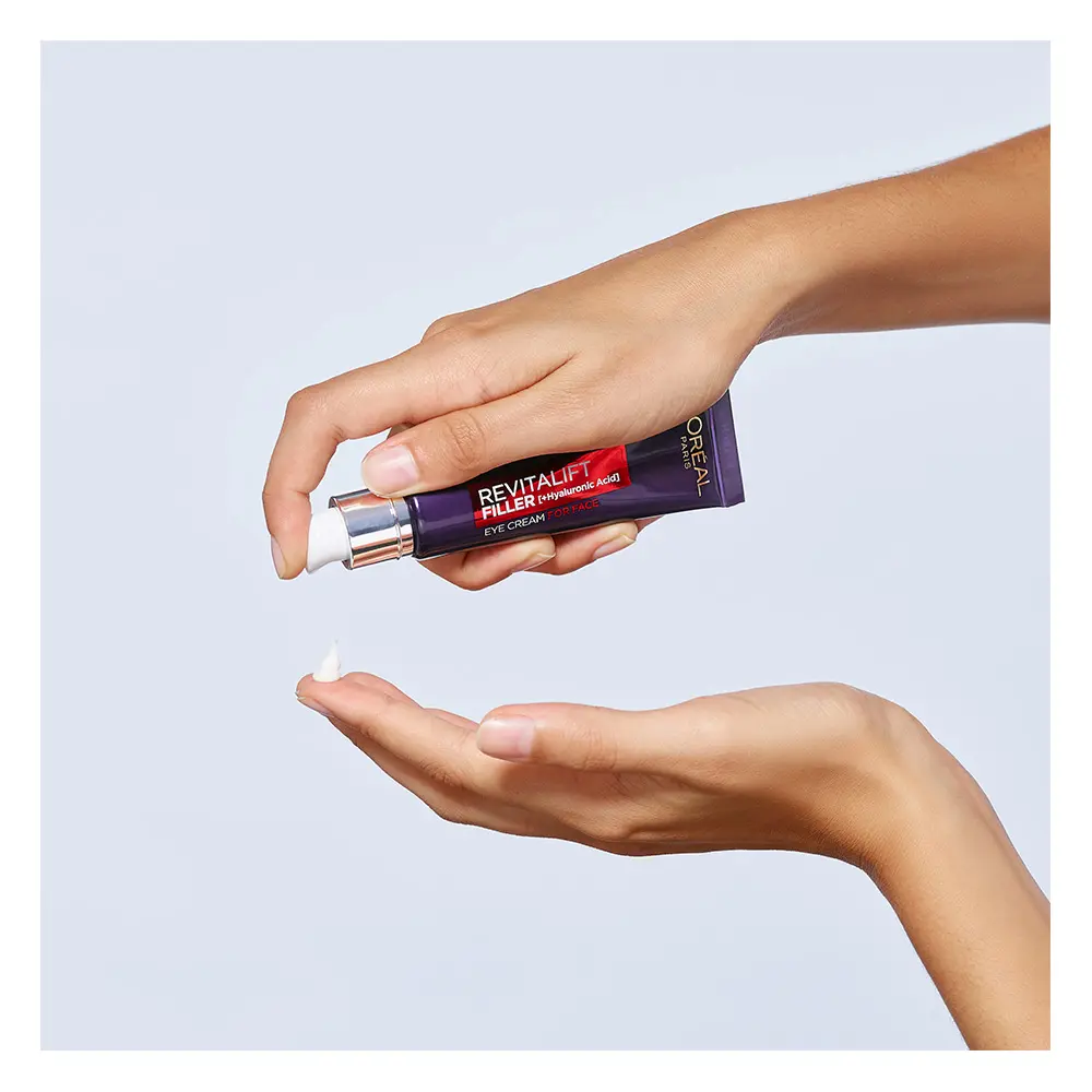 L'Oréal París REVITALIFT FILLER ácido hialurónico crema ojos 3 L'Oréal París REVITALIFT FILLER ácido hialurónico crema ojos Kem đường viền mắt