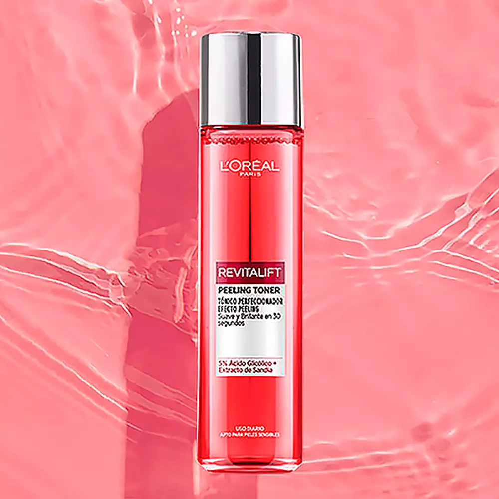L'Oréal París REVITALIFT tónico efecto peeling ácido glicólico 2 REVITALIFT tónico efecto peeling ácido glicólico Nước hoa hồng chính hãng L'Oréal París