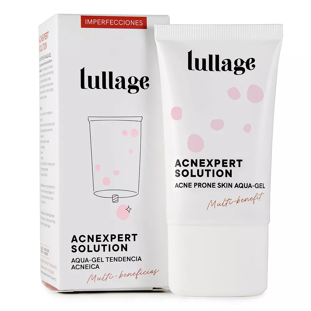 Lullage ACNEXPERT SOLUTION acne prone skin aqua-gel 2 ACNEXPERT SOLUTION acne prone skin aqua-gel Kem dưỡng ẩm chính hãng Lullage