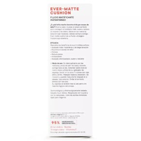 Lullage EVER-MATTE CUSHION fluido matificante Nước hoa hồng