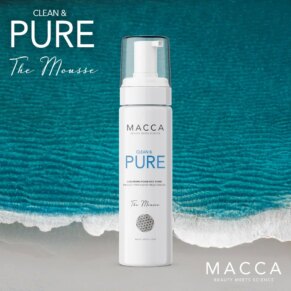 Macca CLEAN & PURE cleansing foam oily skins Khuôn mặt sạch hơn