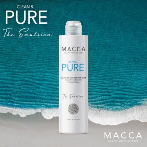 Macca CLEAN & PURE cleansing milk sensitive skins 5 Macca CLEAN & PURE cleansing milk sensitive skins Khuôn mặt sạch hơn