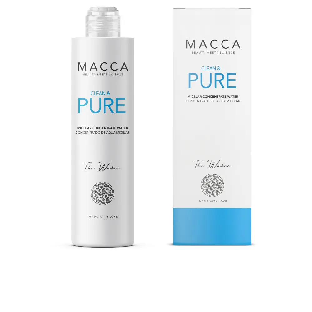 Macca CLEAN & PURE micellar concentrate water 2 CLEAN & PURE micellar concentrate water Nước micellar chính hãng Macca
