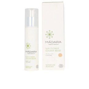 SUN FLOWER tinting fluid #golden beige Kem dưỡng ẩm chính hãng Mádara Organic Skincare
