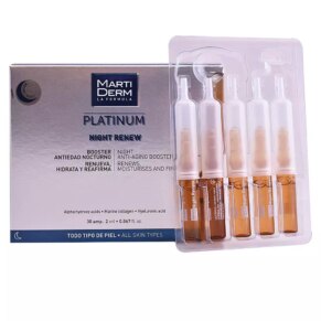 Kem dưỡng da & làm săn chắc da Martiderm PLATINUM NIGHT RENEW ampoules