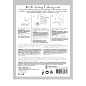 MASQ+ soothing & calming Mặt nạ chính hãng Masq+