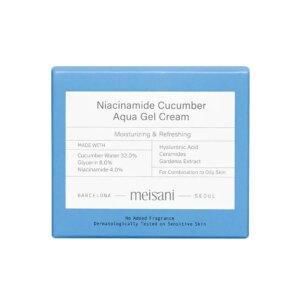 NIACINAMIDE CUCUMBER aqua gel cream Kem dưỡng ẩm chính hãng Meisani